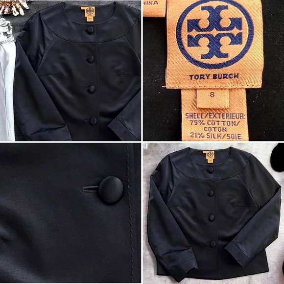 Tory Burch vintage silk jacket. Gorgeous!! - Picture 10 of 10